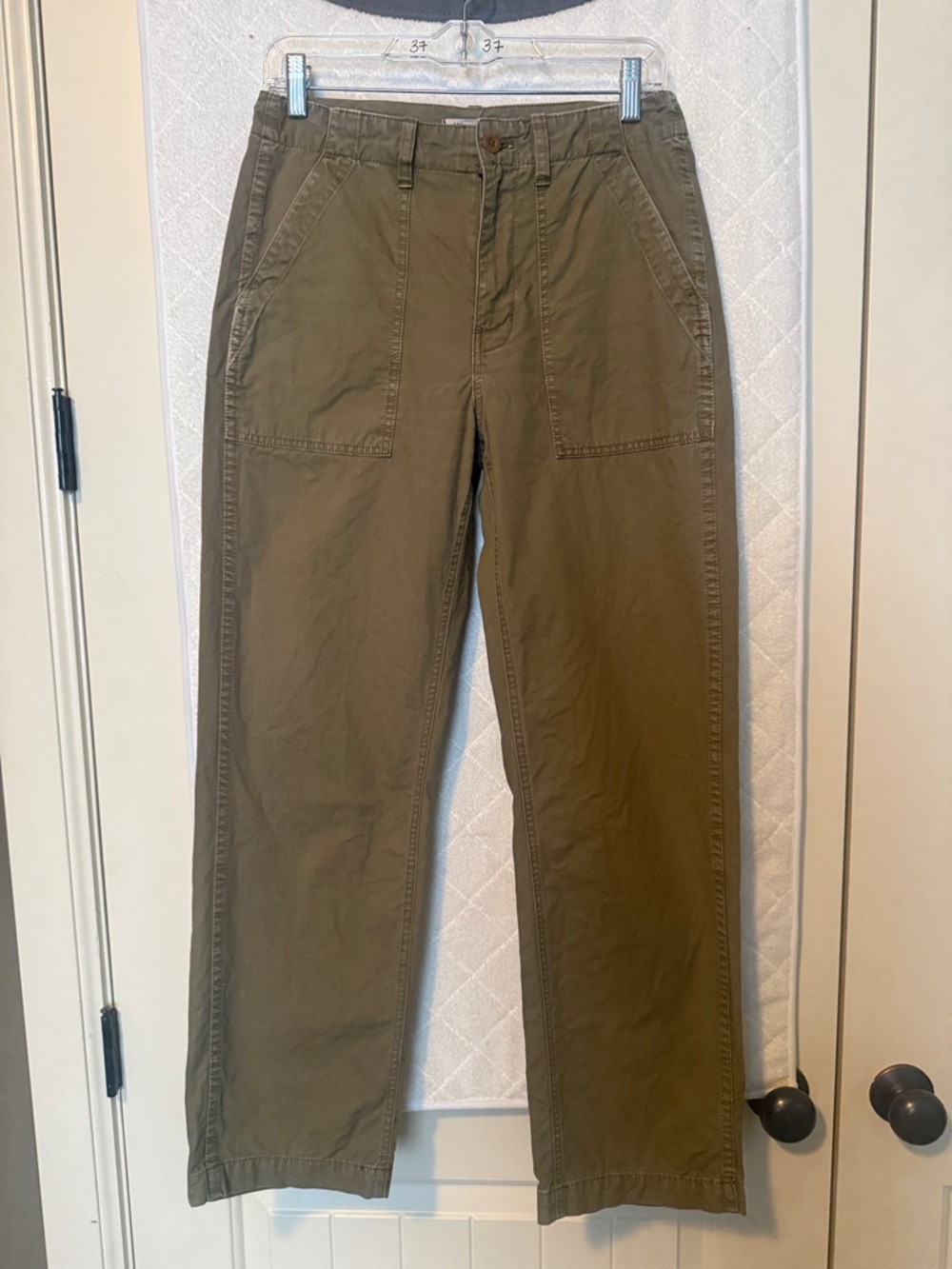 Madewell Casual Pant - Army Green